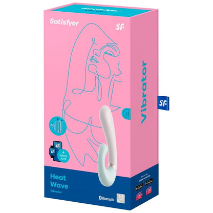 SATISFYER - APP VIBRATORE HEAT WAVE ROSA