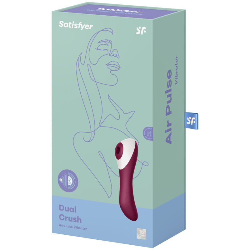 SATISFYER - VIBRATORE DUAL CRUSH AIR PULSE