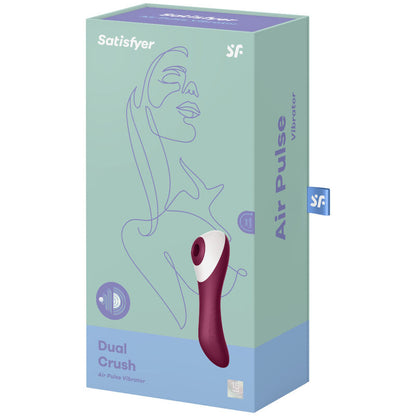 SATISFYER - VIBRATORE DUAL CRUSH AIR PULSE