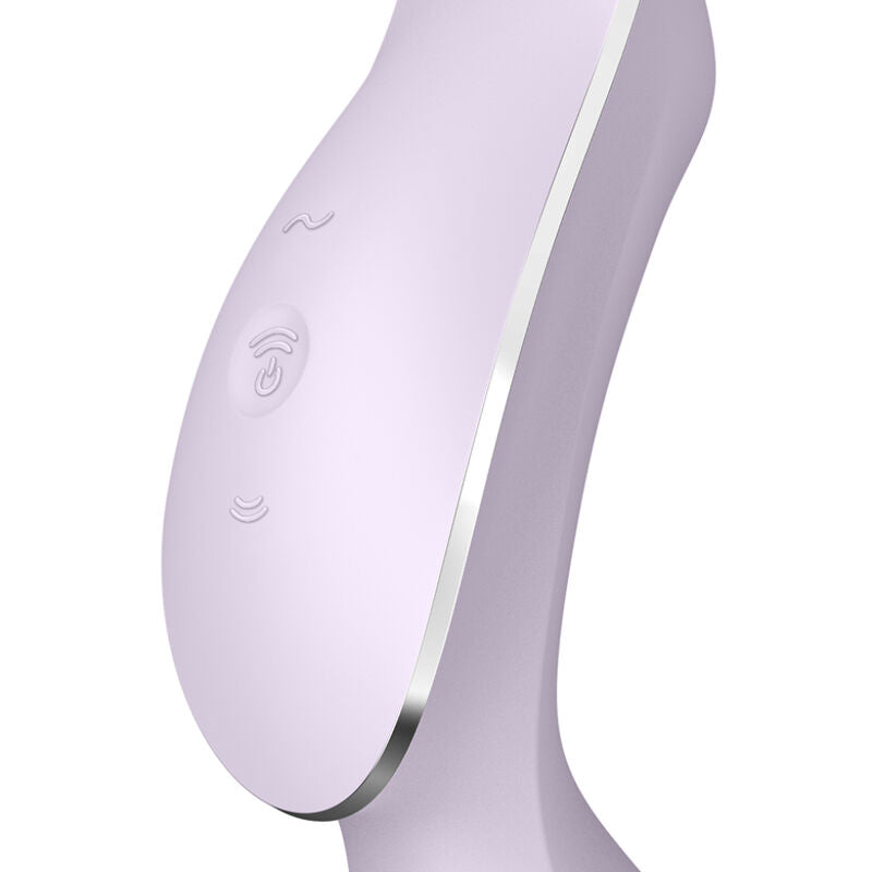 SATISFYER - VIBRATORE CURVY TRINITY 2 AIR PULSE NERO