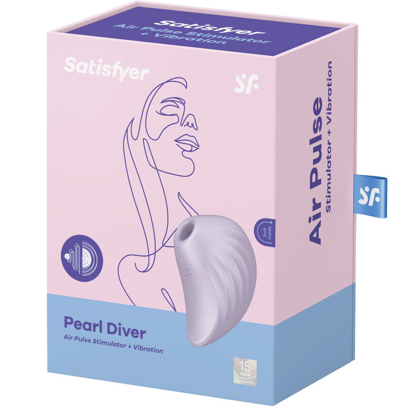 SATISFYER - PEARL DIVER STIMULATOR UND VIBRATOR GRÜN