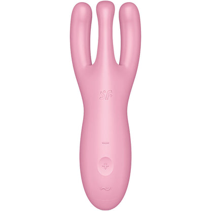 SATISFYER - APP THREESOME 4 VIBRATORE ROSA