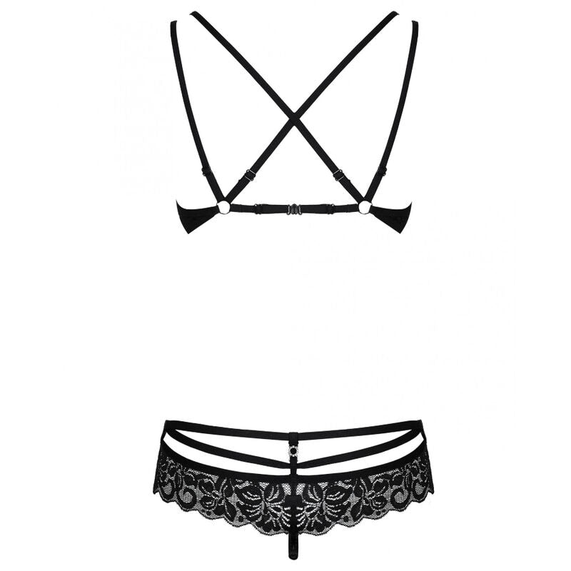 OBSESSIVE - 860 SET DUE PEZZI NERO S/M