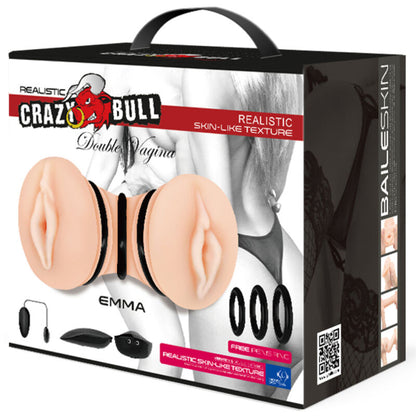 CRAZY BULL - MASTURBATORE VAGINA DOPPIO REALISTICO EMMA