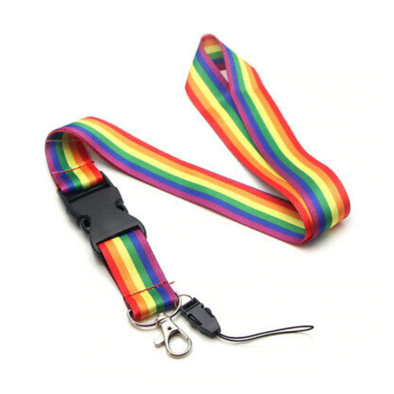 PRIDE - LANYARD CON BANDIERA LGBT