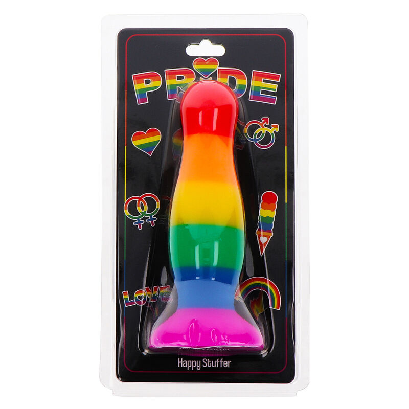 PRIDE - SPINA BANDIERA LGBT HAPPY STUFER 12 CM