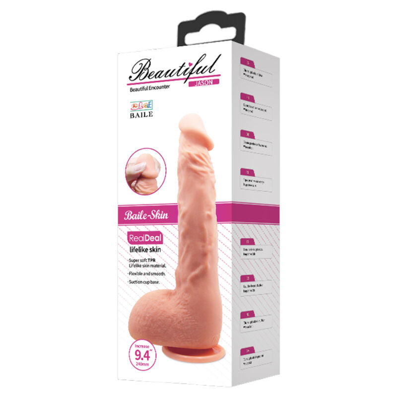 JASON 24 CM DILDO REALISTICO - BAILE