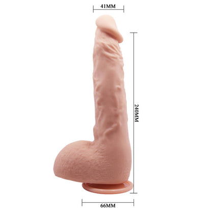 BAILE - DILDO REALISTICO JASON NATURALE 24 CM