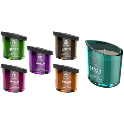 SWEDE - CANDELA DA MASSAGGIO SWEEDE SENZE TRANQUILITY - MENTA, ROSA, ARANCIA