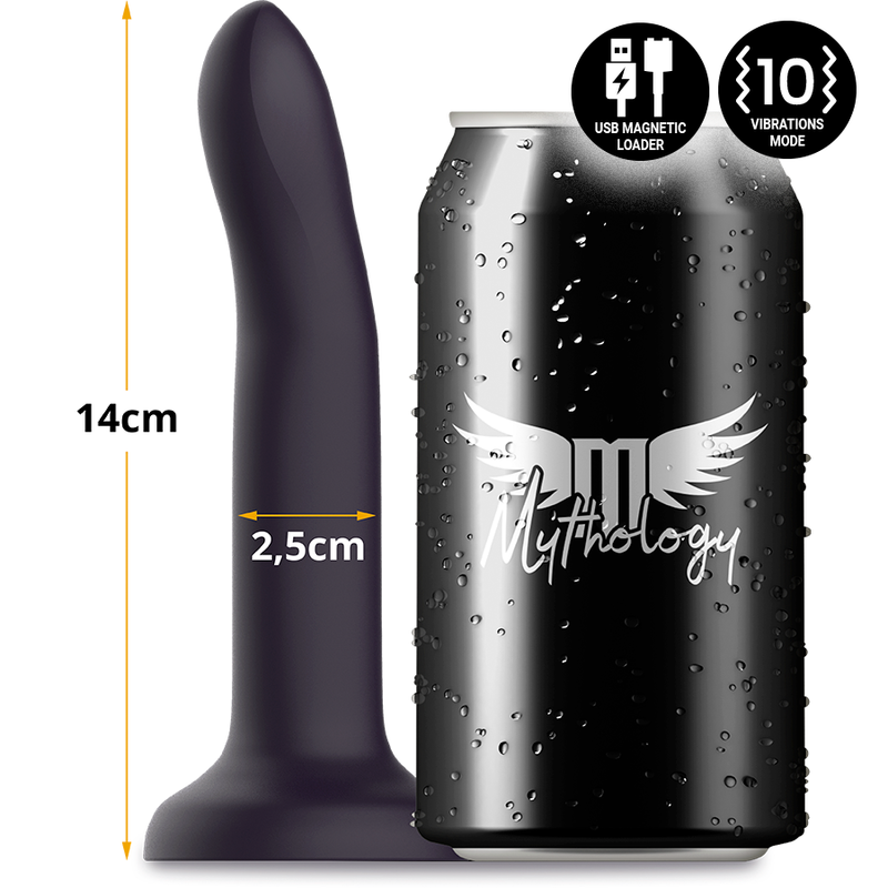 MYTHOLOGY DUMAN MYSTIC DILDO S - VIBRATORE WATCHME COMPATIBILE CON TECNOLOGIA WIRELESS