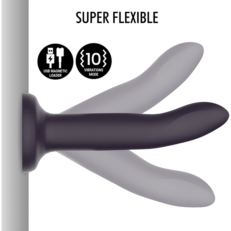 MYTHOLOGY - DUMAN MYSTIC DILDO M - VIBRATORE COMPATIBILE CON TECNOLOGIA WIRELESS WATCHME