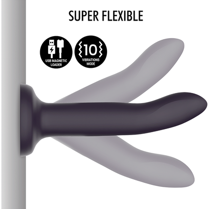 MYTHOLOGY - DUMAN MYSTIC DILDO L - VIBRATORE COMPATIBILE CON TECNOLOGIA WIRELESS WATCHME