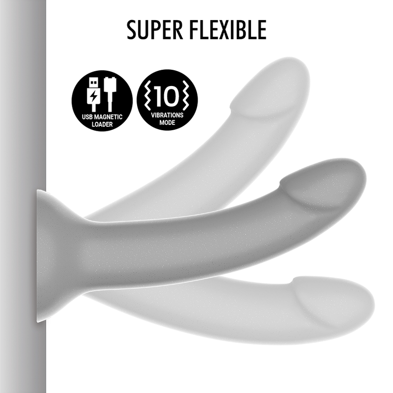 MYTHOLOGY - RUNE MAJESTIC DILDO S - VIBRATORE WATCHME COMPATIBILE CON TECNOLOGIA WIRELESS