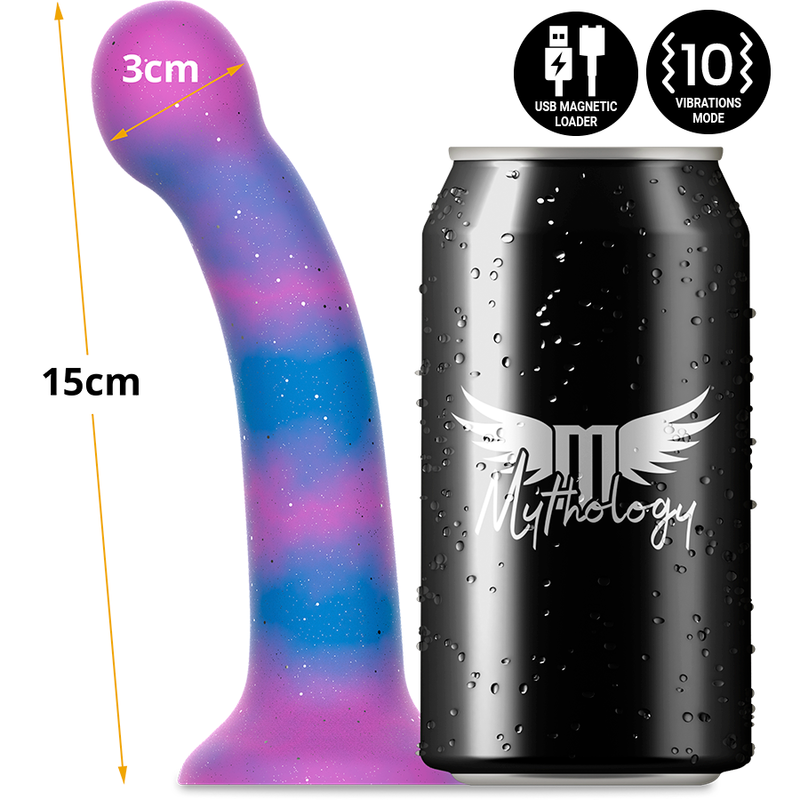 MYTHOLOGY - DION GALACTIC DILDO S - VIBRATORE WATCHME COMPATIBILE CON TECNOLOGIA WIRELESS