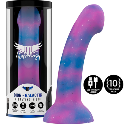 MYTHOLOGY - DION GALACTIC DILDO M - VIBRATORE WATCHME TECNOLOGIA WIRELESS COMPATIBILE