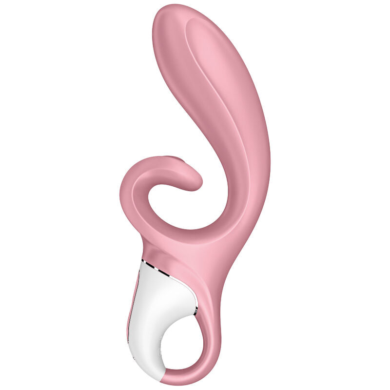 SATISFYER - APP VIBRATORE HUG ME RABBIT ROSA