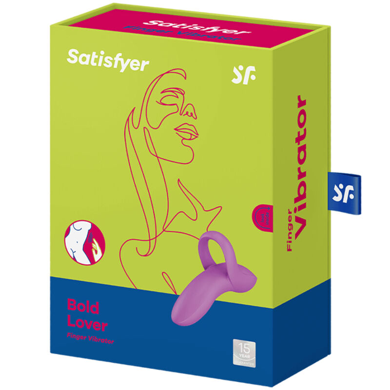 SATISFYER - VIBRATORE DA DITO BOLD LOVER BIANCO