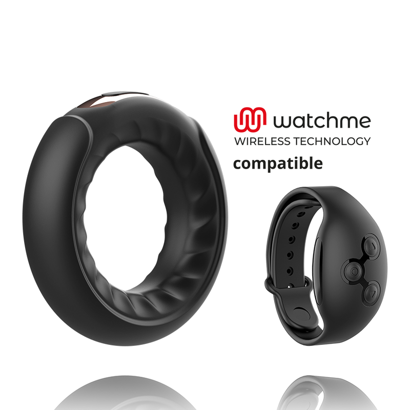 ANBIGUO - ANELLO VIBRANTE ADRIANO COMPATIBILE CON TECNOLOGIA WIRELESS WATCHME