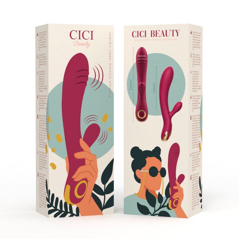 CICI BEAUTY - VIBRATORE CONIGLIO IN SILICONE PREMIUM