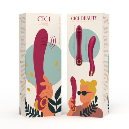 CICI BEAUTY - VIBRATORE DEL PUNTO G IN SILICONE PREMIUM