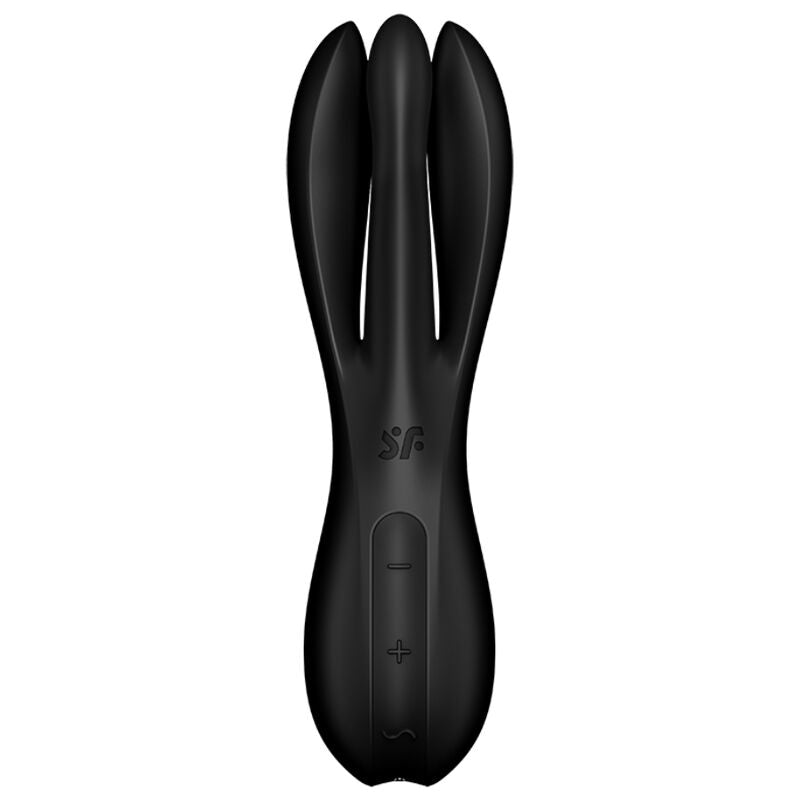 SATISFYER - VIBRATORE THREESOME 2 NERO