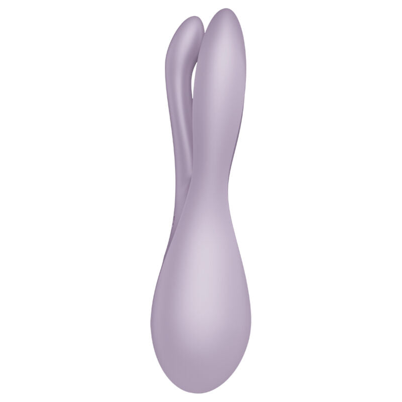 SATISFYER - VIBRATORE THREESOME 2 NERO