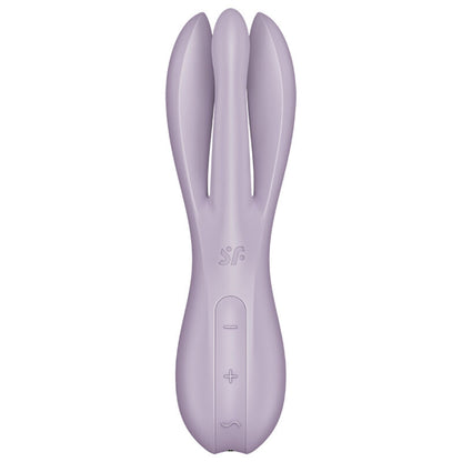 SATISFYER - VIBRATORE THREESOME 2 NERO