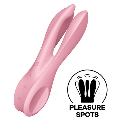 SATISFYER - THREESOME 1 VIBRATORE BLU