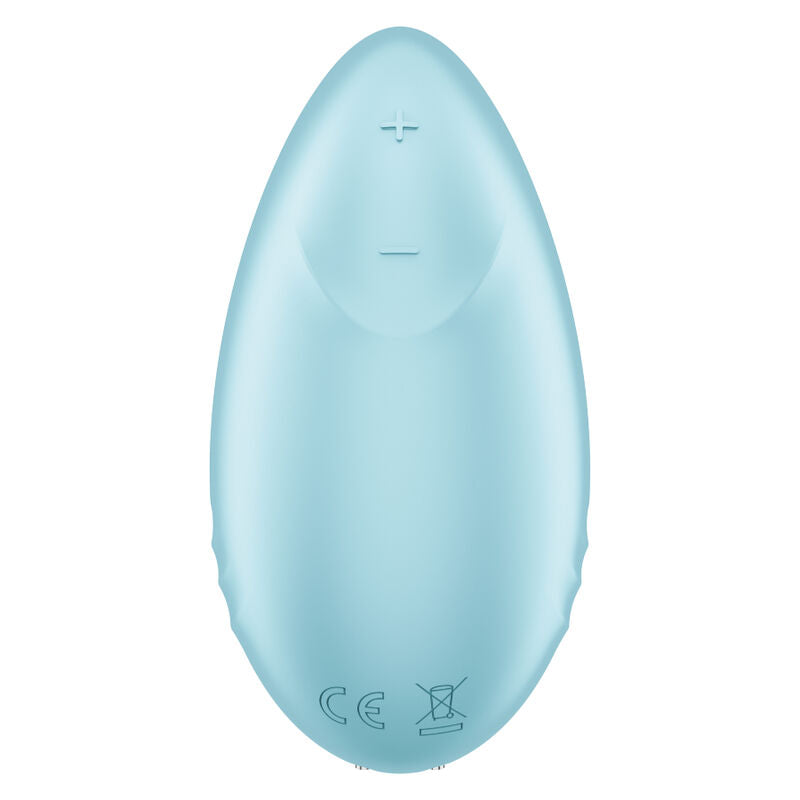 SATISFYER - VIBRATORE DA LAY-ON TROPICAL TIP BLU