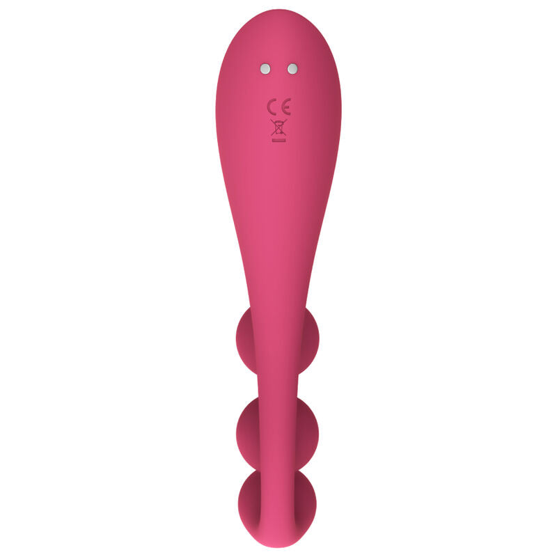 SATISFYER - MULTI VIBRATORE TRI BALL 1 ROSSO