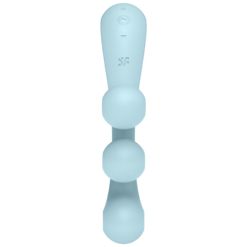 SATISFYER - MULTI VIBRATORE TRI BALL 2 BLU