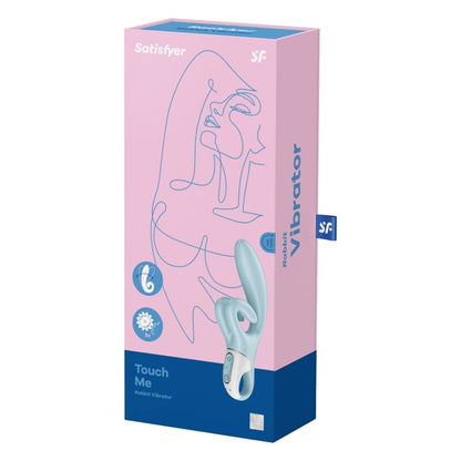 SATISFYER - VIBRAZIONE TOUCH ME RABBIT ROSSO