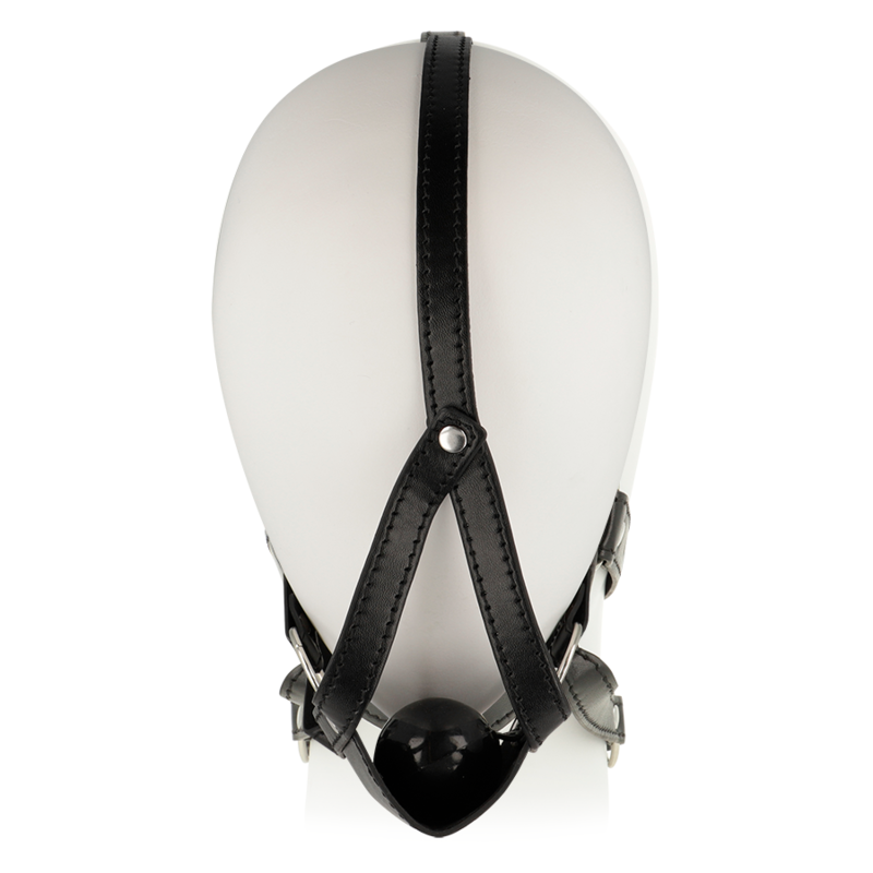 IMBRACATURA PER LA TESTA OHMAMA CON BALL GAG COPERTURA MUSERA