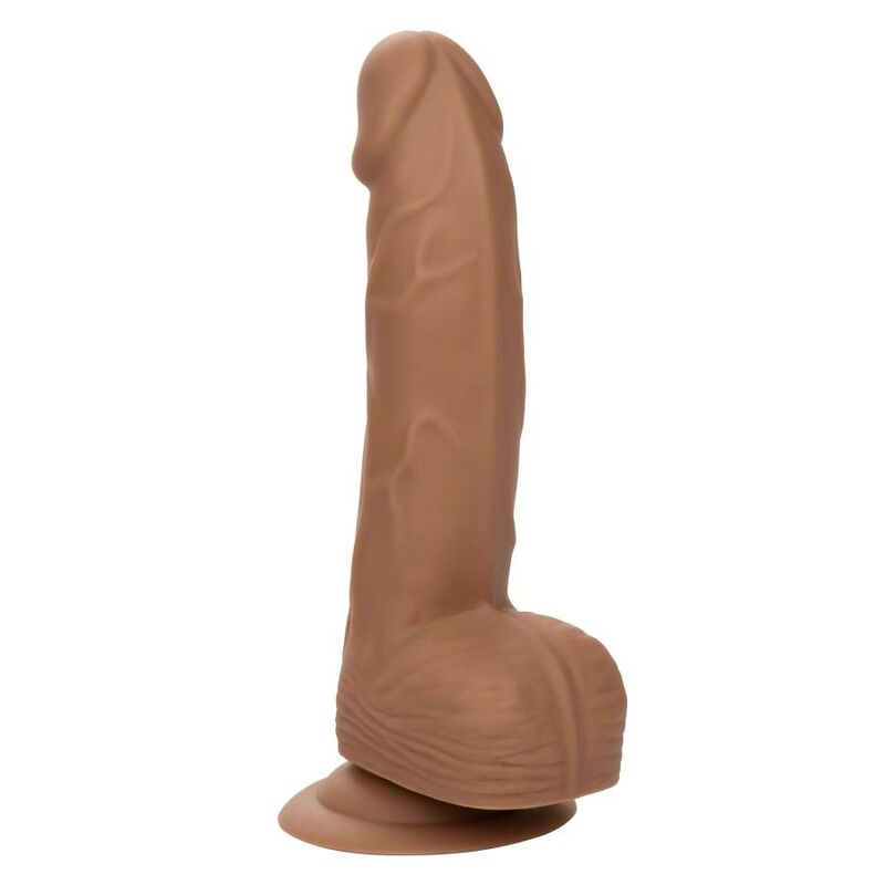 CALEXOTICS - BORCHIE IN SILICONE 15.24 CM MARRONE