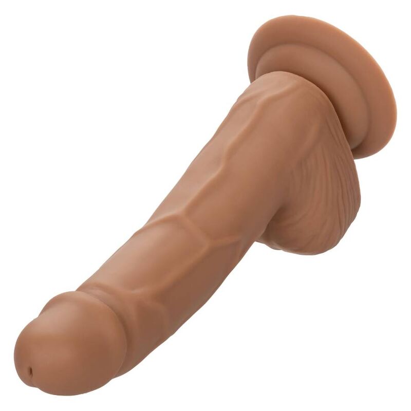 CALEXOTICS - BORCHIE IN SILICONE 15.24 CM MARRONE