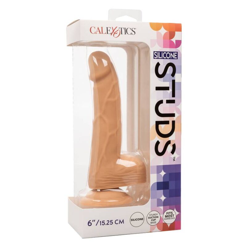 CALEXOTICS - BORCHIE IN SILICONE 15.24 CM PELLE