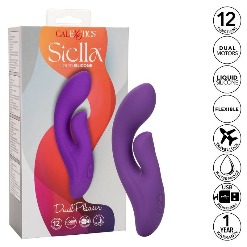 CALEXOTICS - STELLA DUAL PLEASER VIOLA