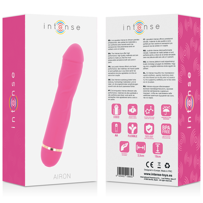 INTENSE - AIRON 20 VELOCIT SILICONE ROSA