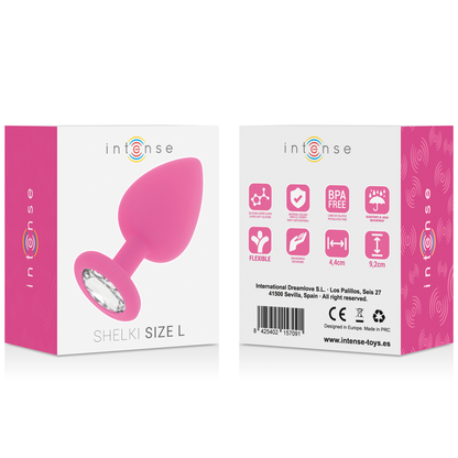 INTENSE - SHELKI L PLUG ANALE FUCSIA