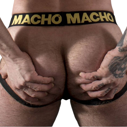 MACHO - MX25AC JOCK GIALLO PELLE S