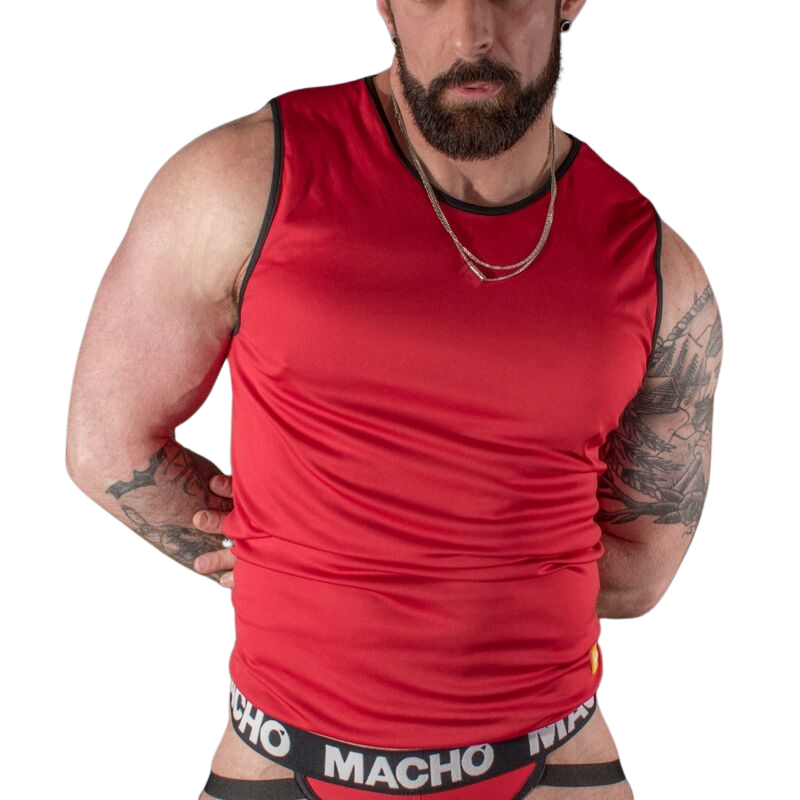 MACHO - MAGLIETTA ROSSA S/M