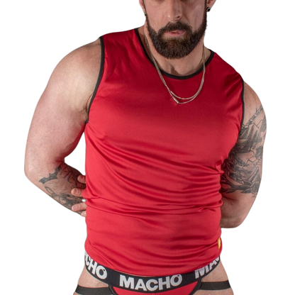 MACHO - MAGLIETTA ROSSA S/M