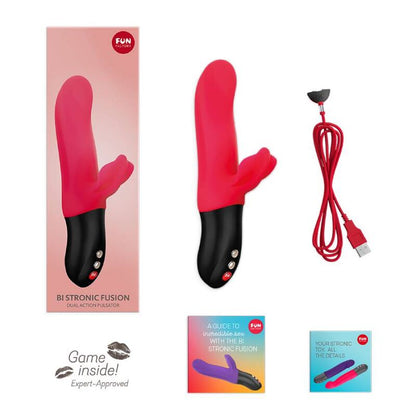 FUN FACTORY - BI STRONIC FUSION DUAL PULSATOR INDIA ROSSO