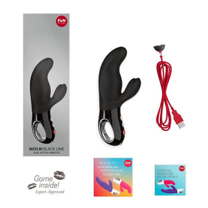 FUN FACTORY - VIBRATORE MISS BI RABBIT LINEA NERA