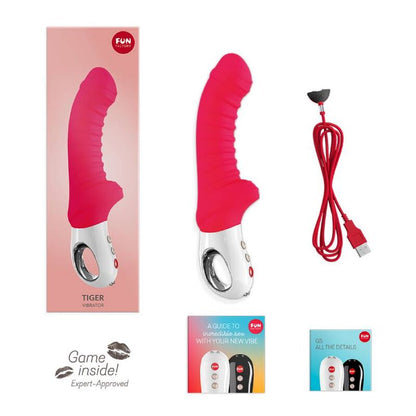 FUN FACTORY - VIBRATORE TIGER G5 INDIA ROSSO