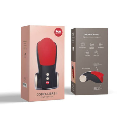 FUN FACTORY - TESTINA DELLO STIMOLATORE DEL PENE COBRA LIBRE II NERO ROSSO