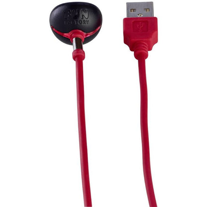 FUN FACTORY - CARICATORE MAGNETICO USB ROSSO