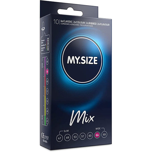 MY SIZE - MIX PRESERVATIVI 64 MM 10 UNIT