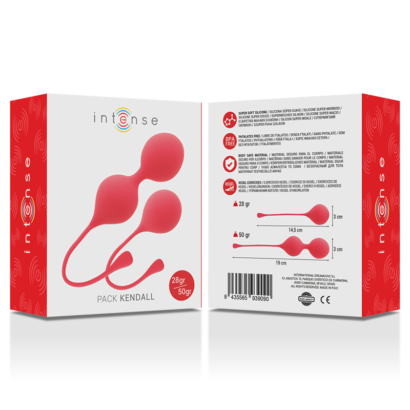 INTENSE - PACK PALLE KEGEL KENDALL ROSSO