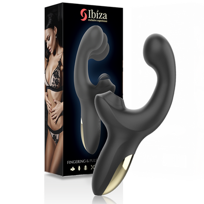 IBIZA - VIBRATORE CON DITA E PULSAZIONI